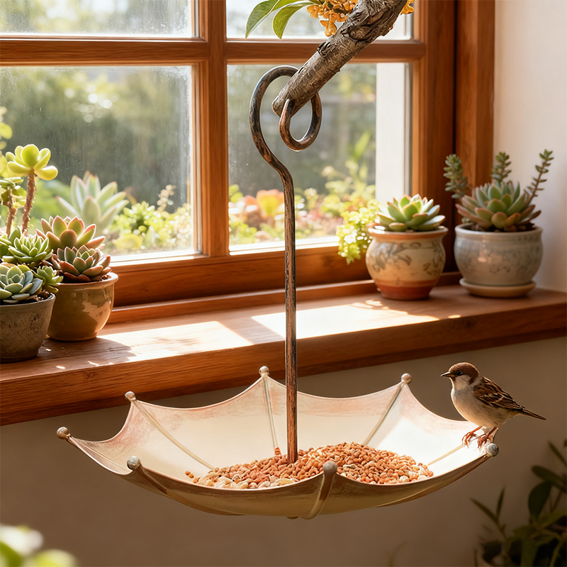 Smart Garden Umbrella - Alimentador de Pássaros em Forma de