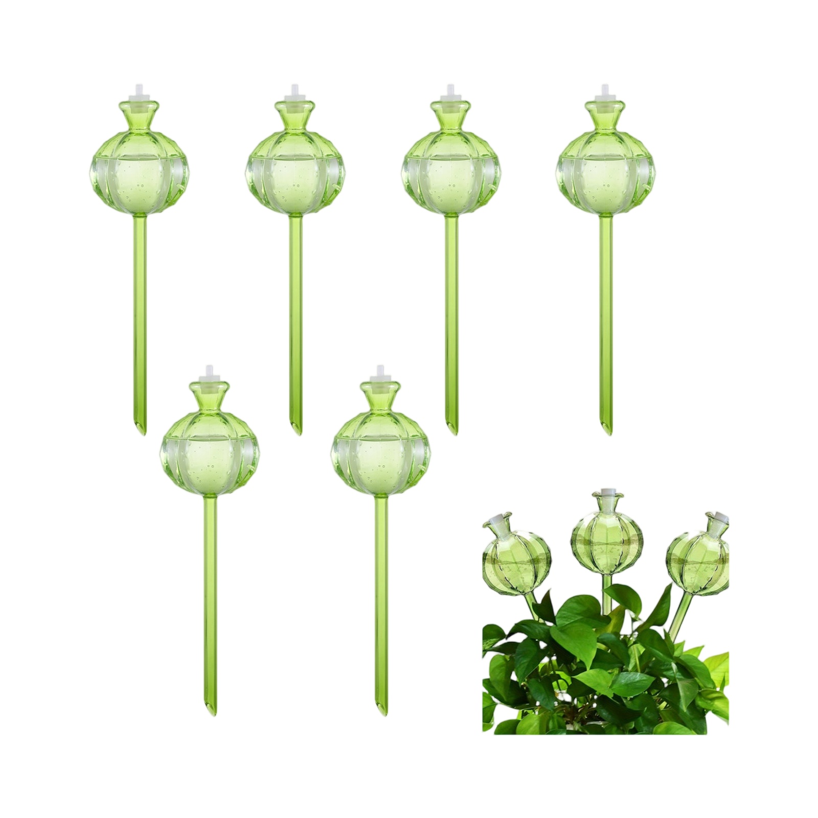 Plant Watering Globe - Globos de Irrigação Automática para Plantas,