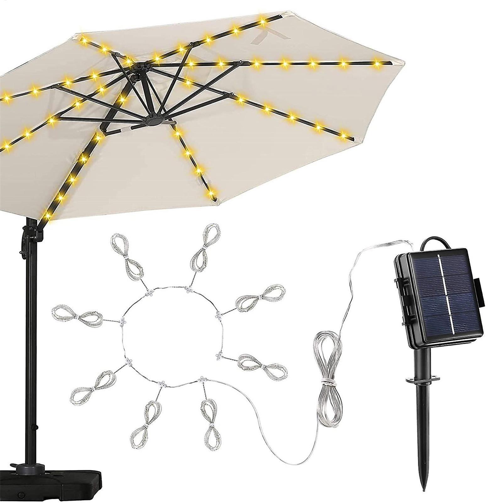 Smart Garden Umbrella - 104 LED Luz de corda de