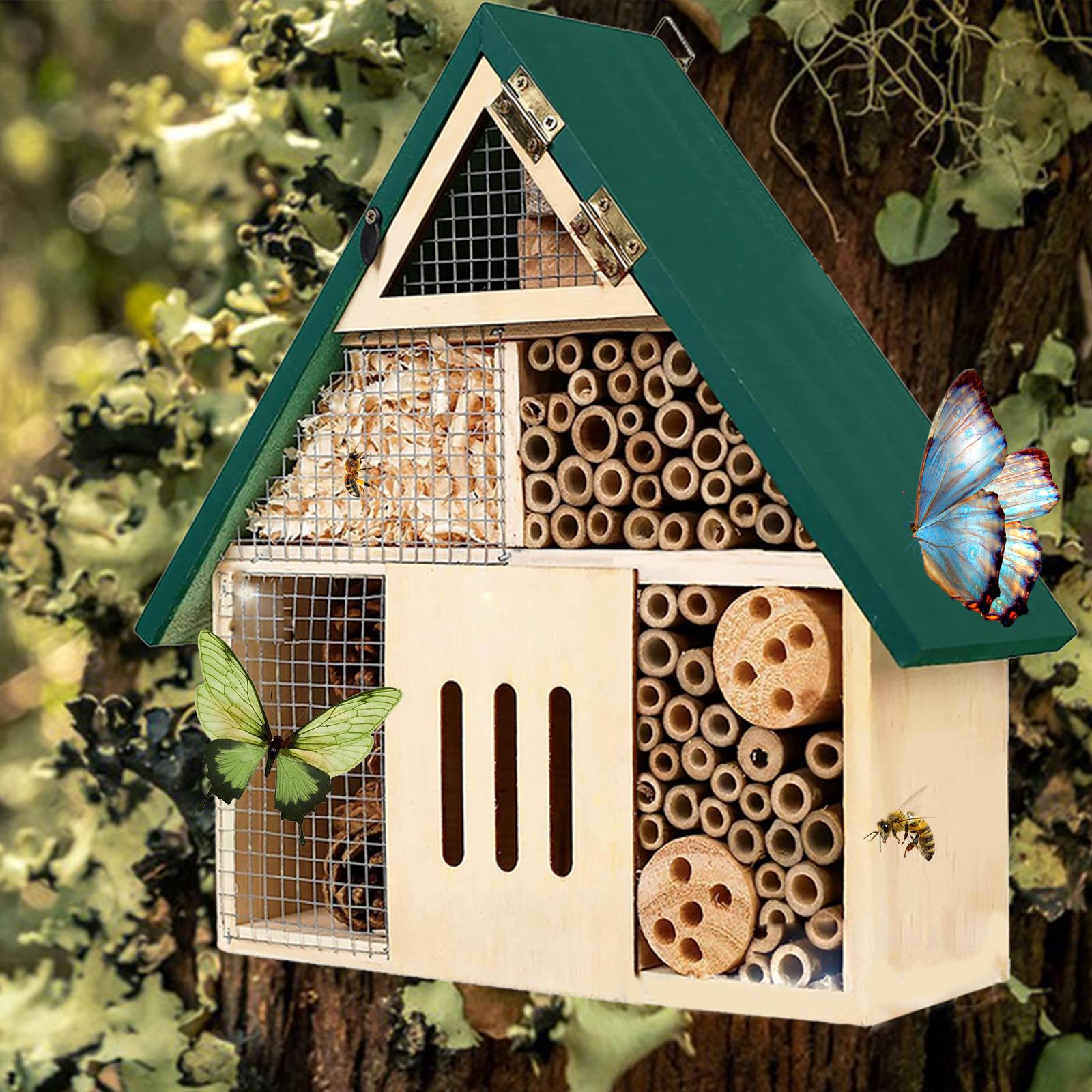 Insect Hotel Wood - Casa de insetos de madeira ao