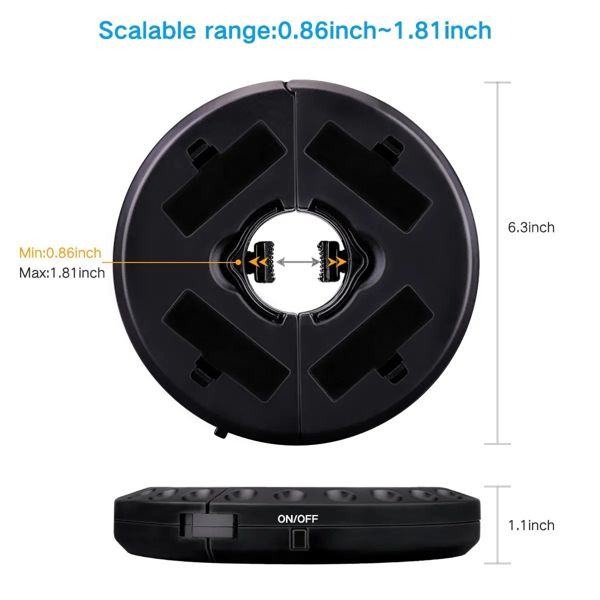 28 led pátio guarda-chuva luz  - Smart Garden Umbrella avaliação e preço