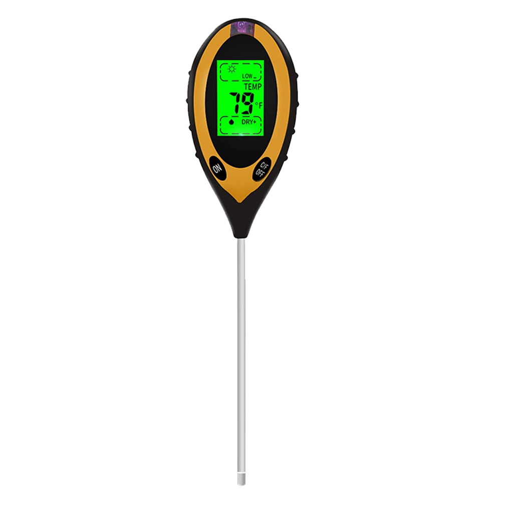 Medidor de pH do Solo 4 em 1:  - Soil Test Digital avaliação e preço