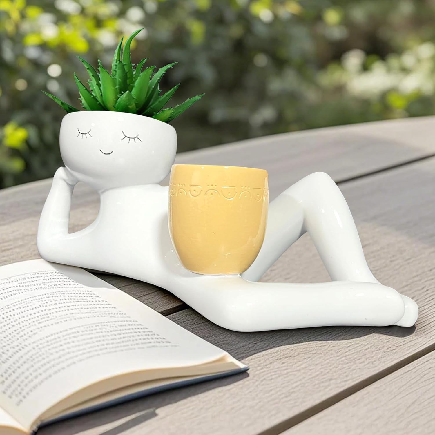 Vaso de Plantas Divertido Lazy - Smart Garden In Home avaliação e preço