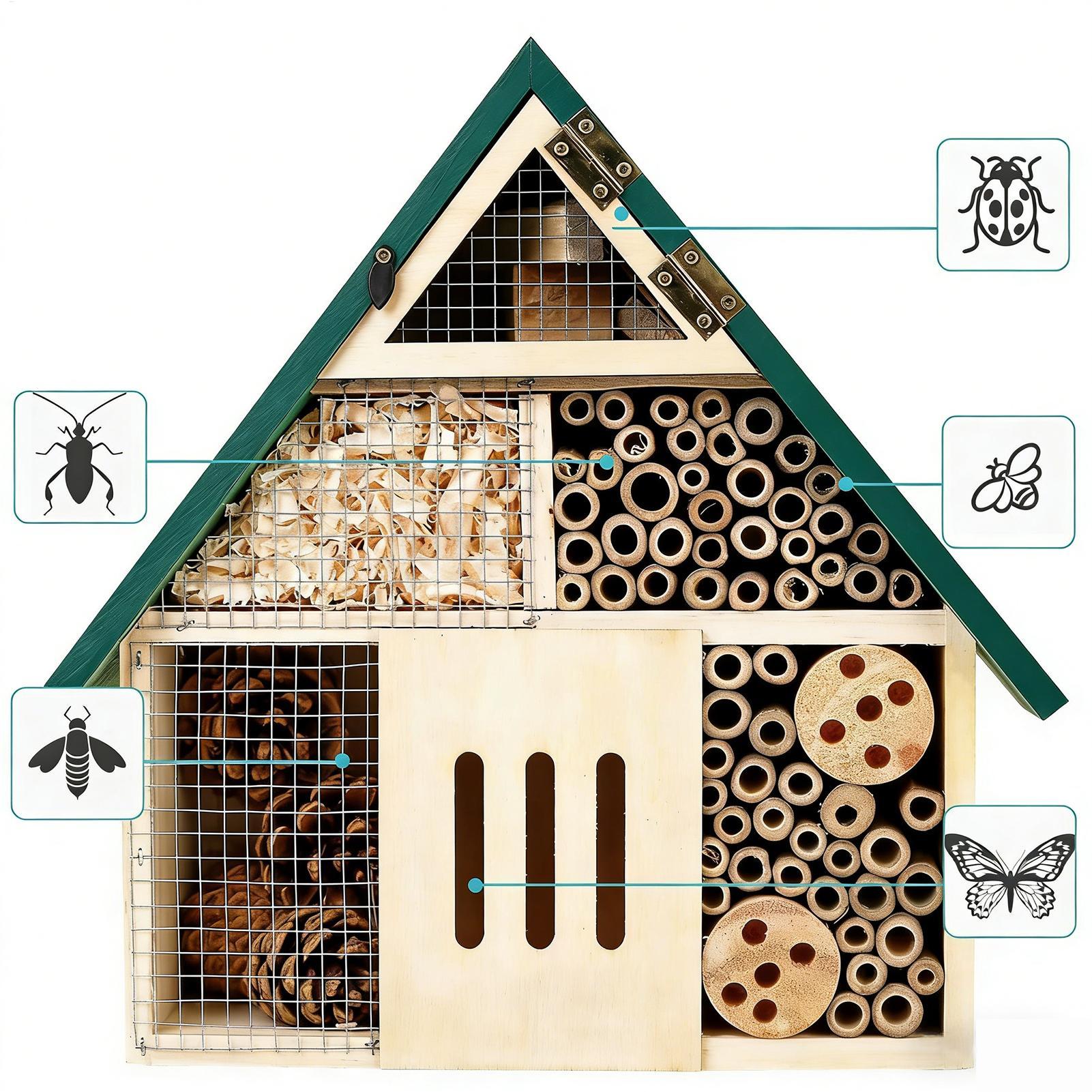 Hotel para Insetos, Casa de Ab - Insect Hotel Wood avaliação e preço