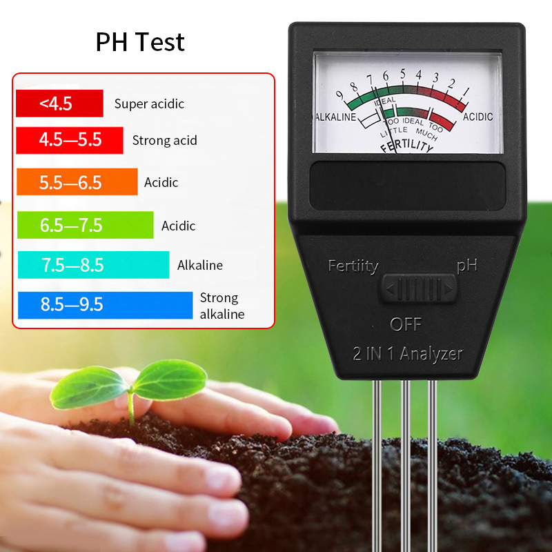 Medidor de fertilidade de ph d - Soil Test Digital avaliação e preço