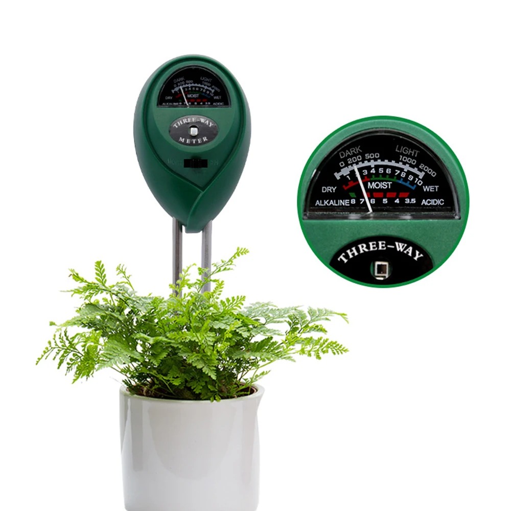 Medidor de pH do Solo 3 em 1,  - Soil Test Digital avaliação e preço