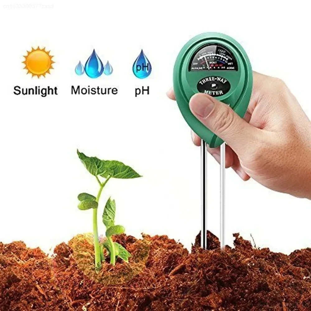 Medidor de pH do Solo 3 em 1,  - Soil Test Digital avaliação e preço