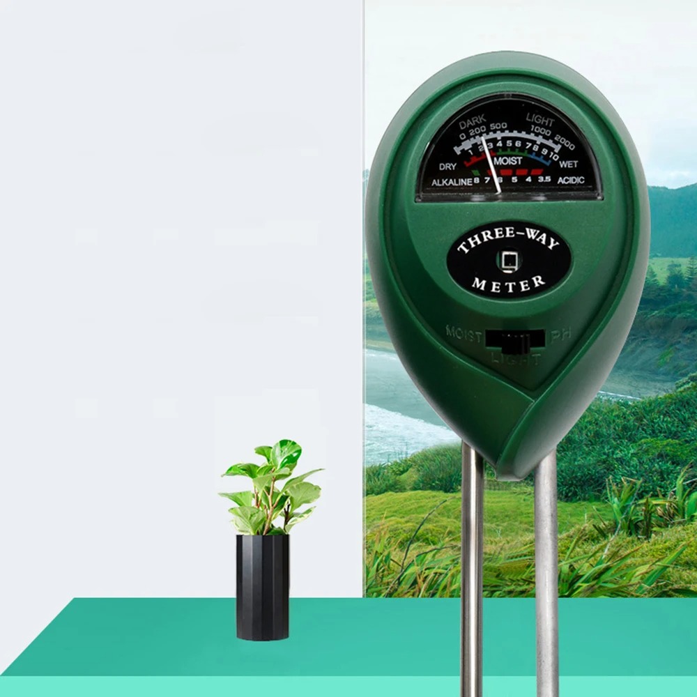 Medidor de pH do Solo 3 em 1,  - Soil Test Digital avaliação e preço