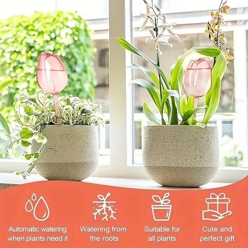 Bolas de rega de plantas tulip - Plant Watering Globe avaliação e preço