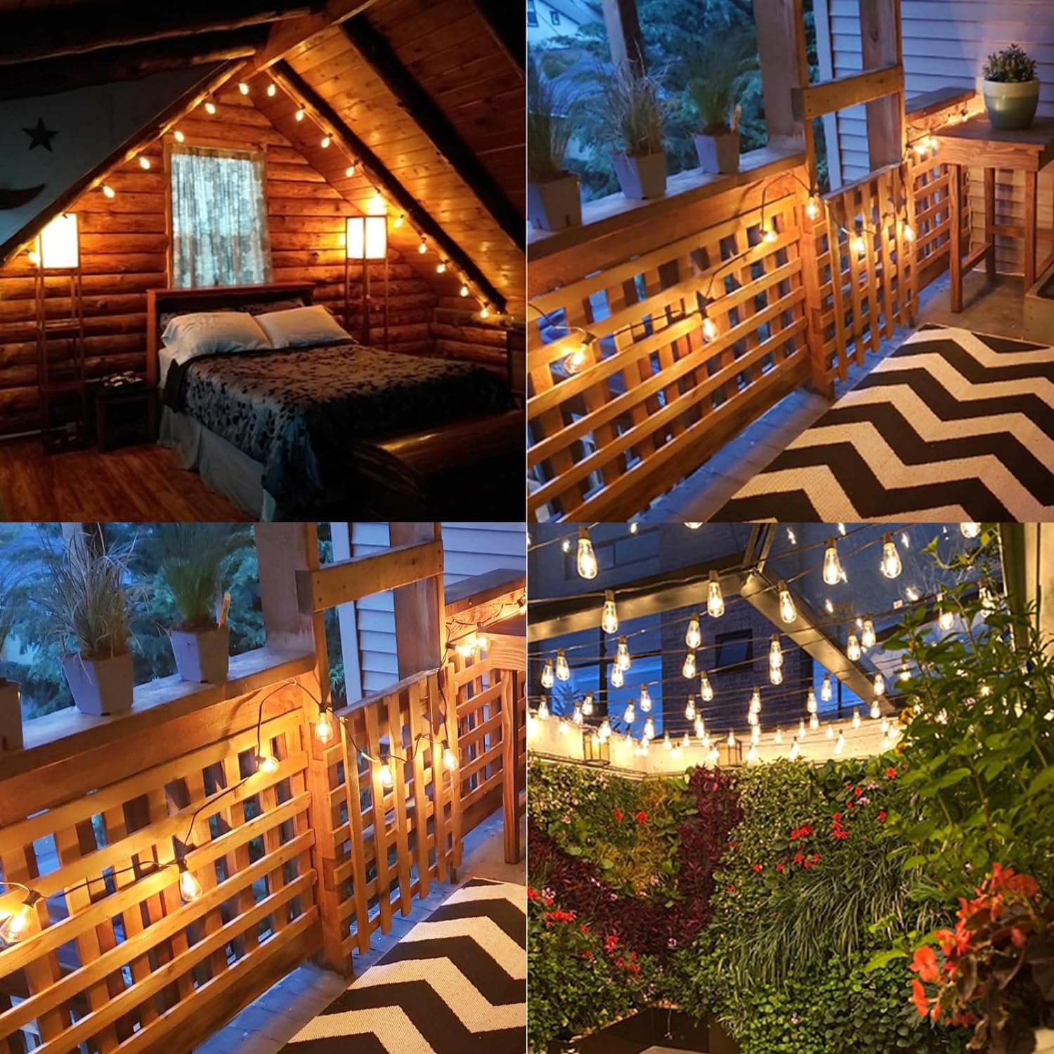 Transparente plástico LED Stri - Smart Garden Umbrella avaliação e preço