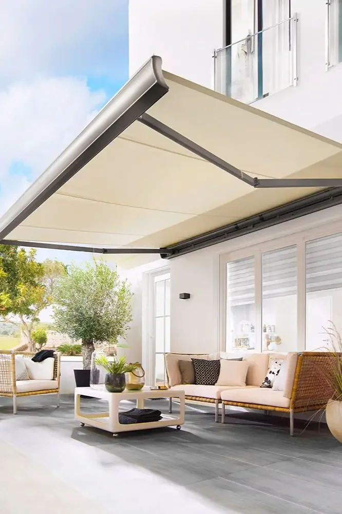 Toldo ao ar livre personalizad - Smart Garden Umbrella avaliação e preço