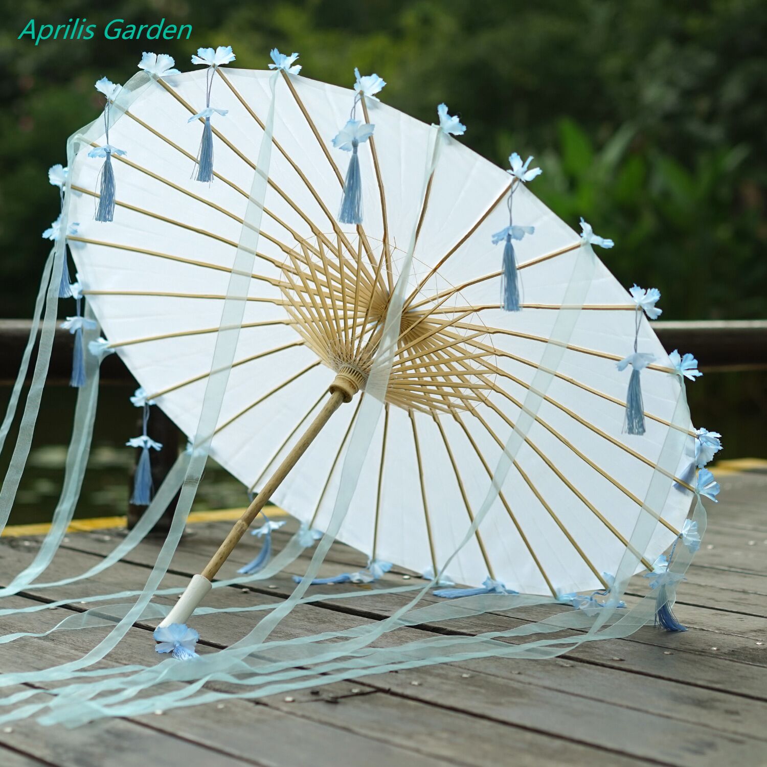 Hanfu guarda-chuva antigo para - Smart Garden Umbrella avaliação e preço