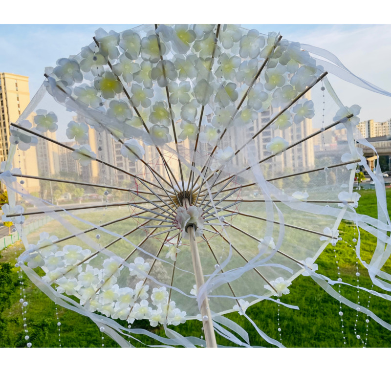 Hanfu guarda-chuva antigo para - Smart Garden Umbrella avaliação e preço
