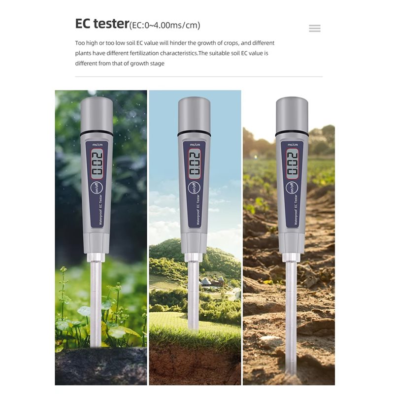 Medidor de Condutividade do So - Soil Test Digital avaliação e preço