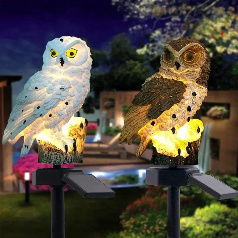 Estátua de Coruja Solar com Lu - Smart Garden In Home avaliação e preço