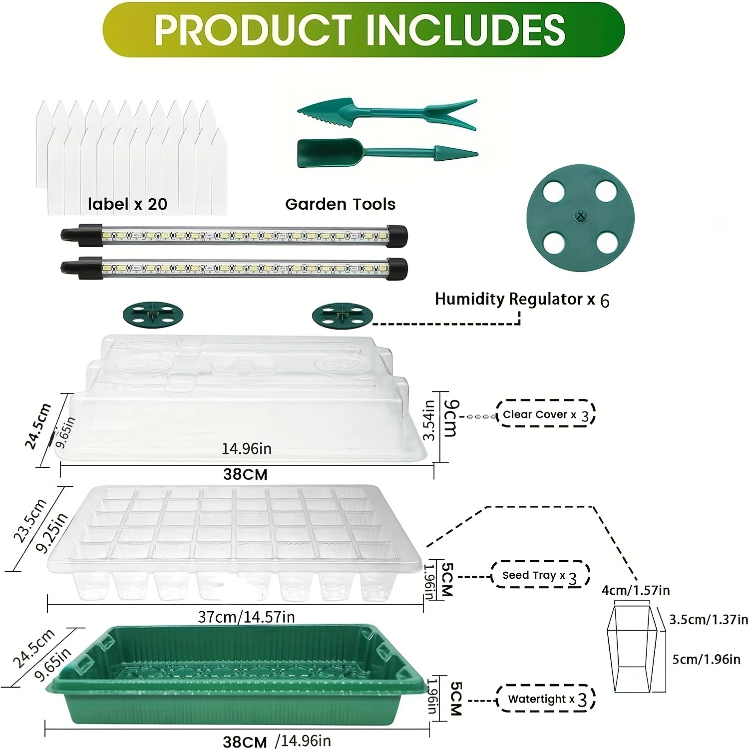 Kit de Germinação com Bandejas - Smart Garden In Home avaliação e preço