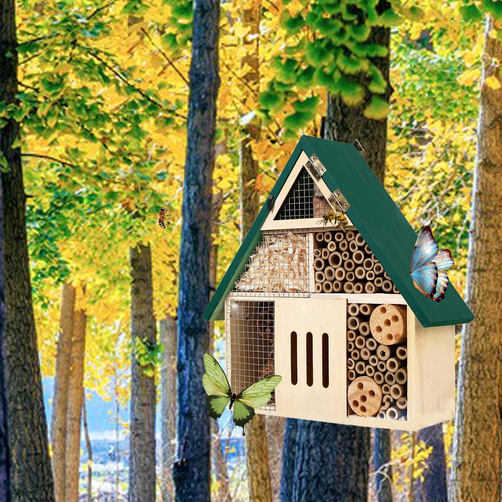 Casa de insetos de madeira ao  - Insect Hotel Wood avaliação e preço