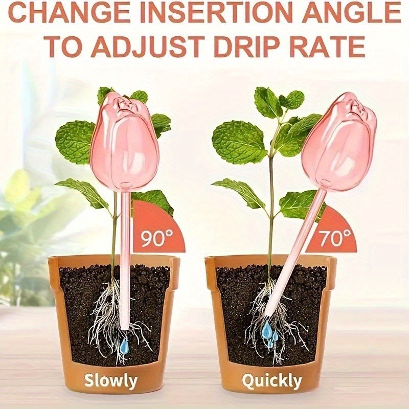 Jardim tulipa planta rega bola - Plant Watering Globe avaliação e preço