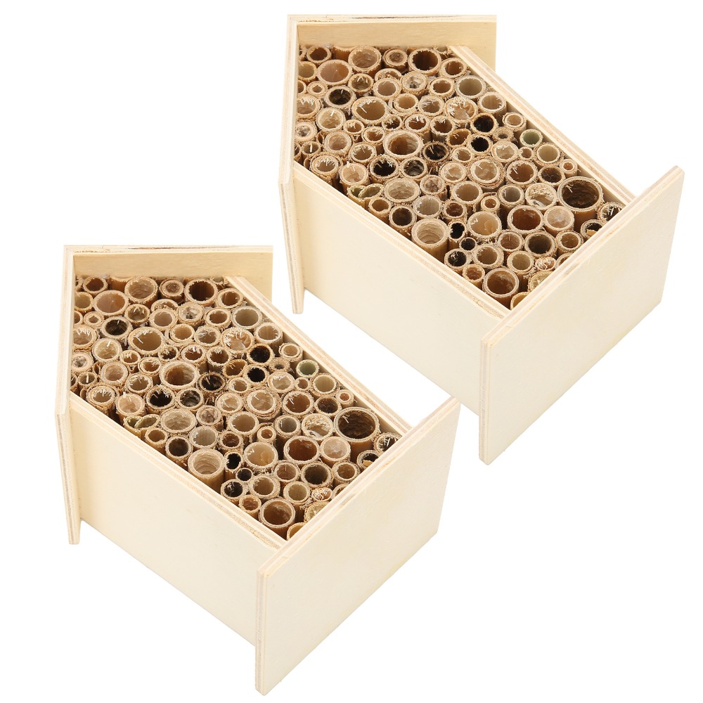 2 Peças Casa de Abelhas de Mad - Insect Hotel Wood avaliação e preço