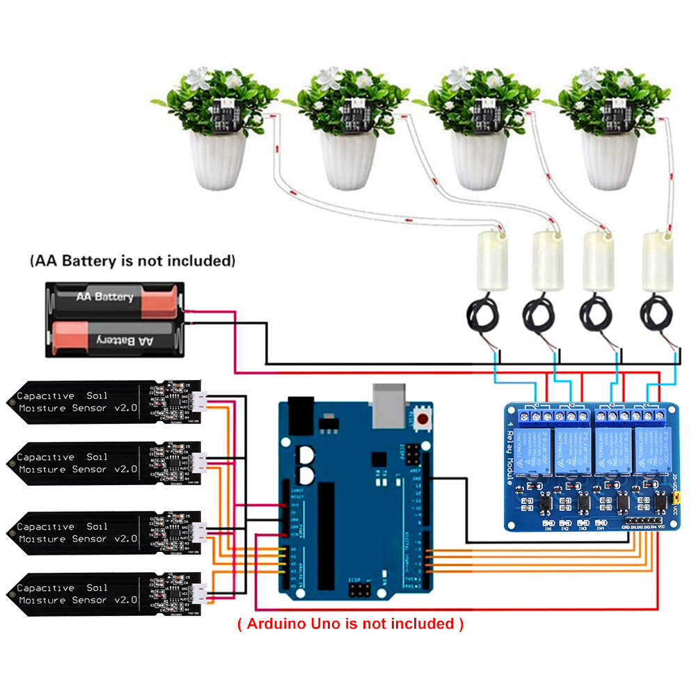 Diy sistema de irrigação intel - Smart Garden With Arduino avaliação e preço