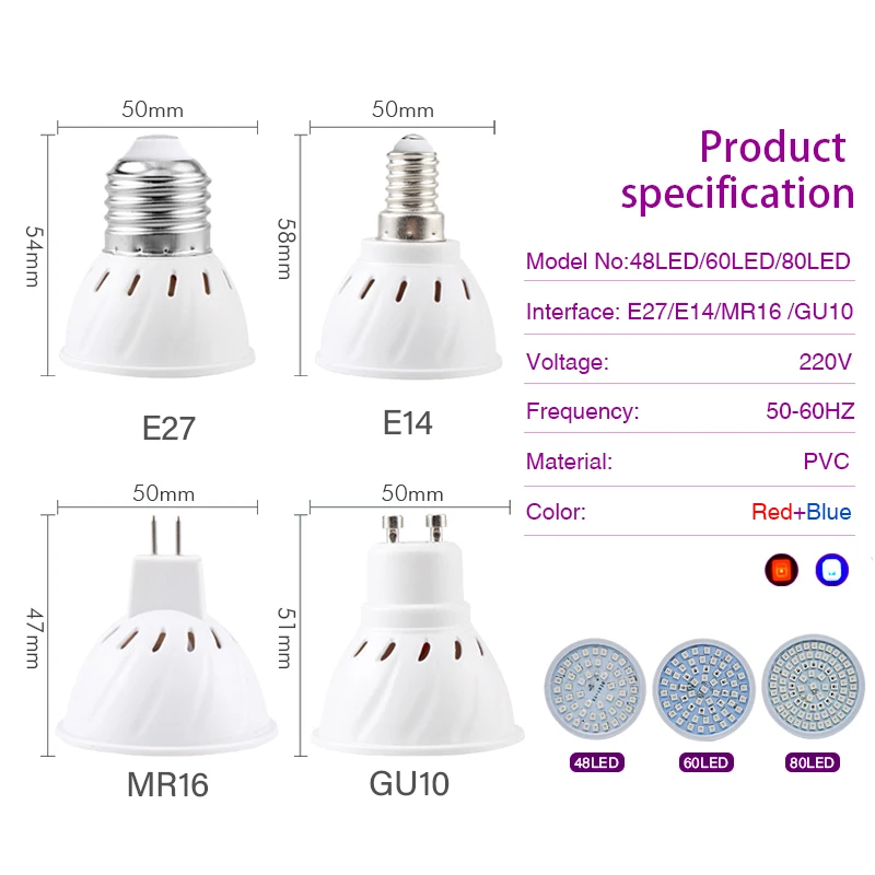 Led cresce a luz e14 e27 mr16  - Smart Garden Umbrella avaliação e preço