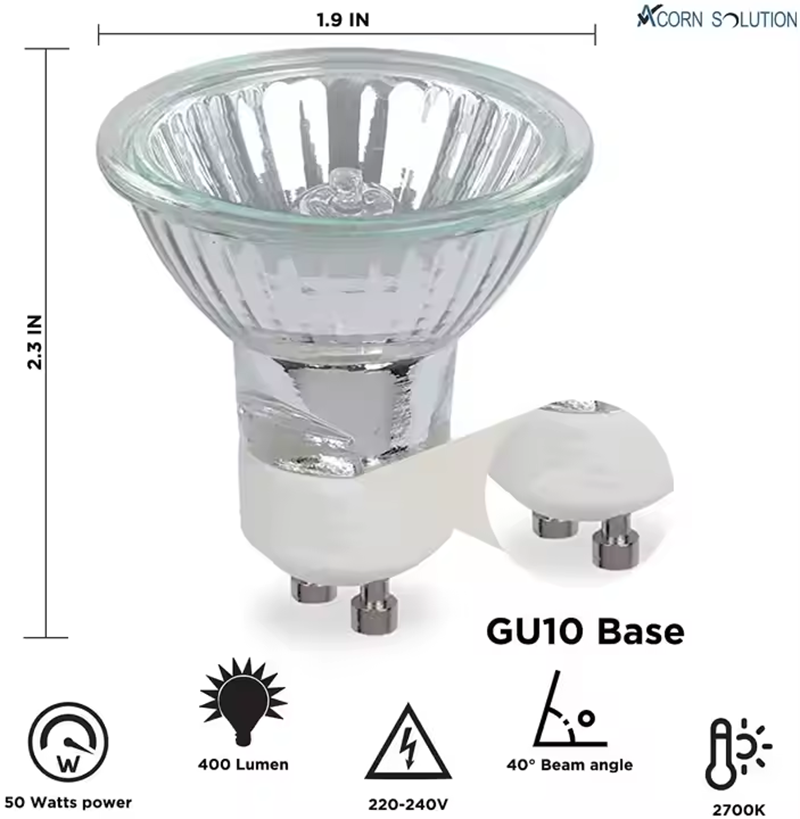 Gu10 Base Lampara 220v Lâmpada - Smart Garden Umbrella avaliação e preço